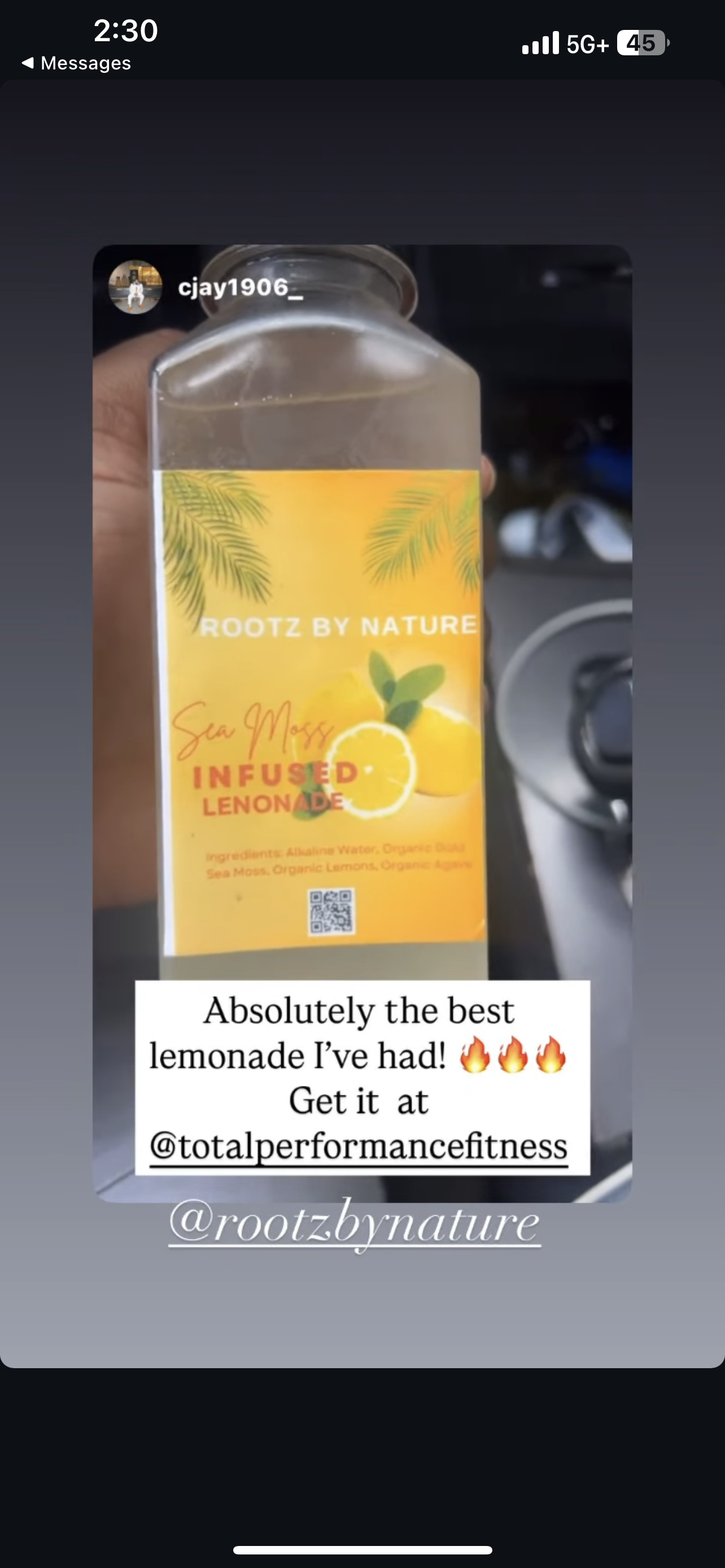 12 pack Sea Moss Infused Lemonade