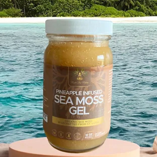 Organic Pineapple Sea Moss Gel 8oz